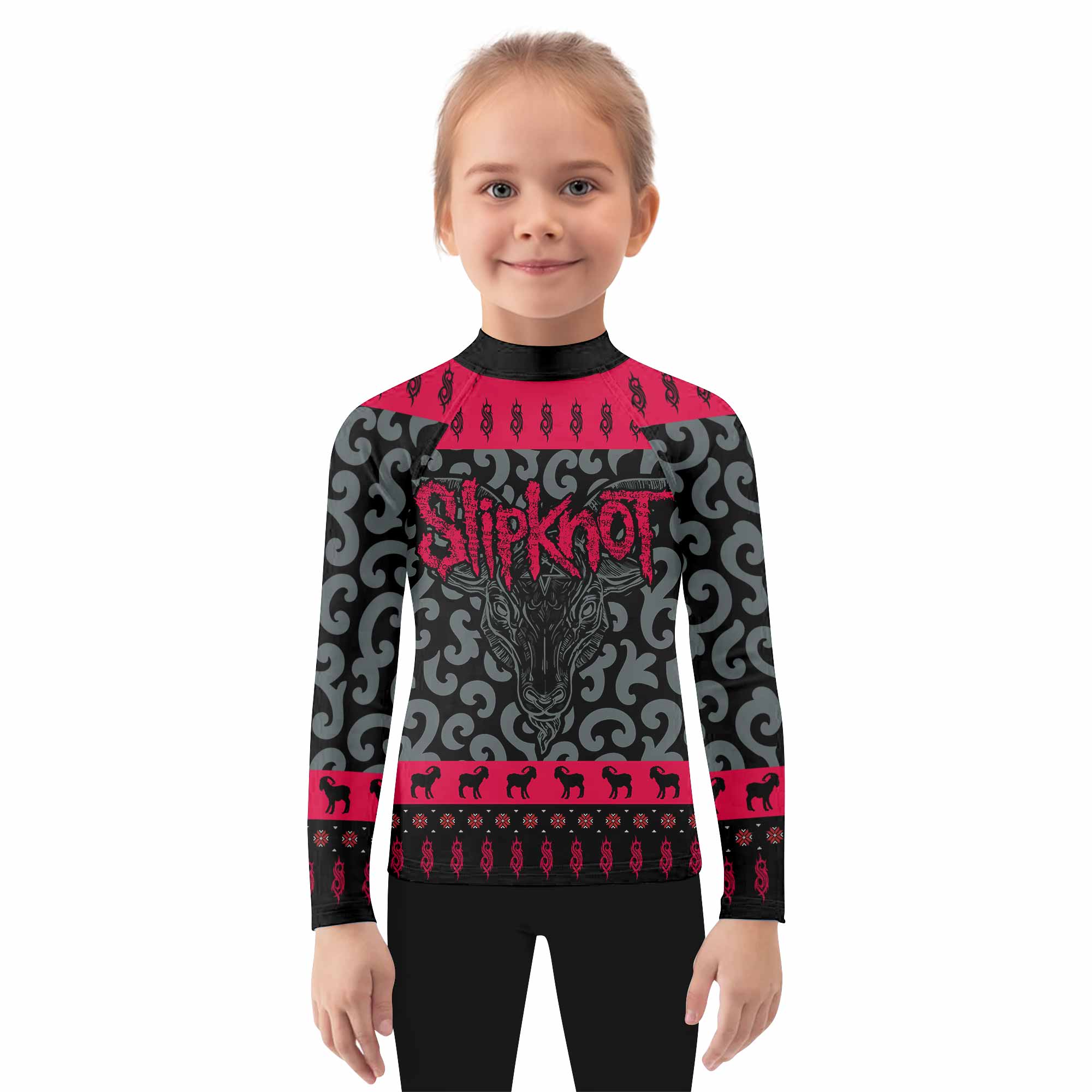 Slipknot Maggots Kids Rash Guard