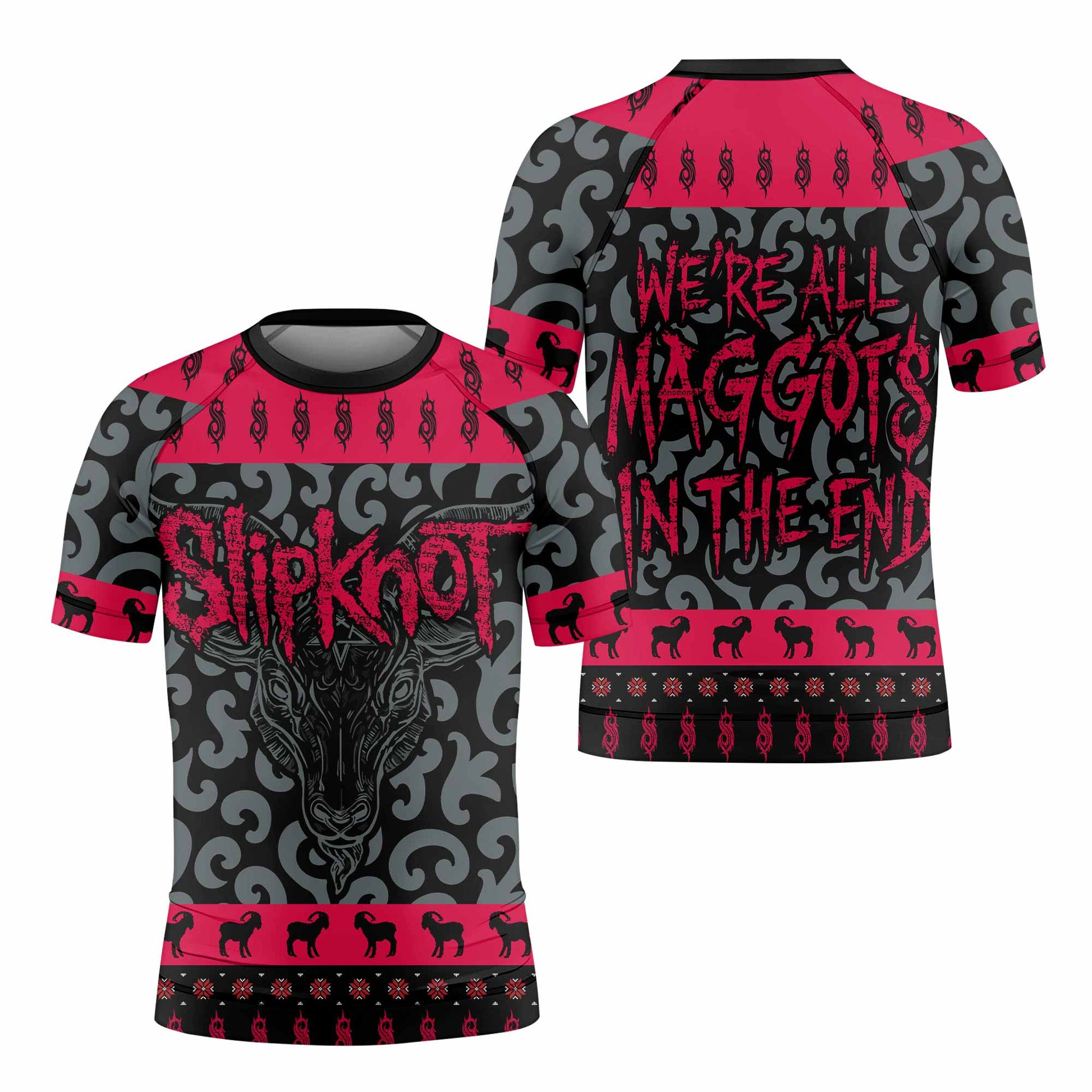 Slipknot Maggots Kids Rash Guard