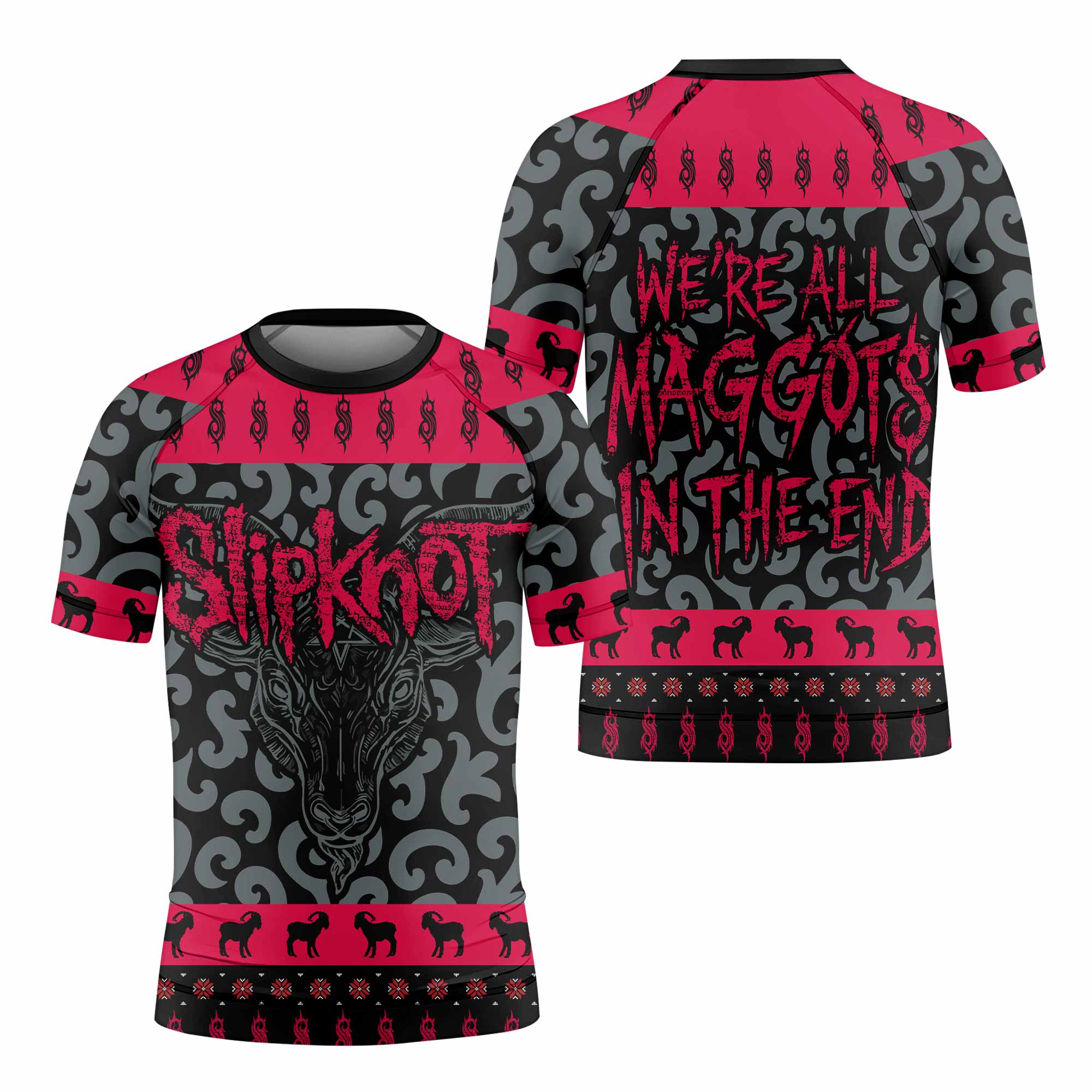 Slipknot Maggots Kids Rash Guard