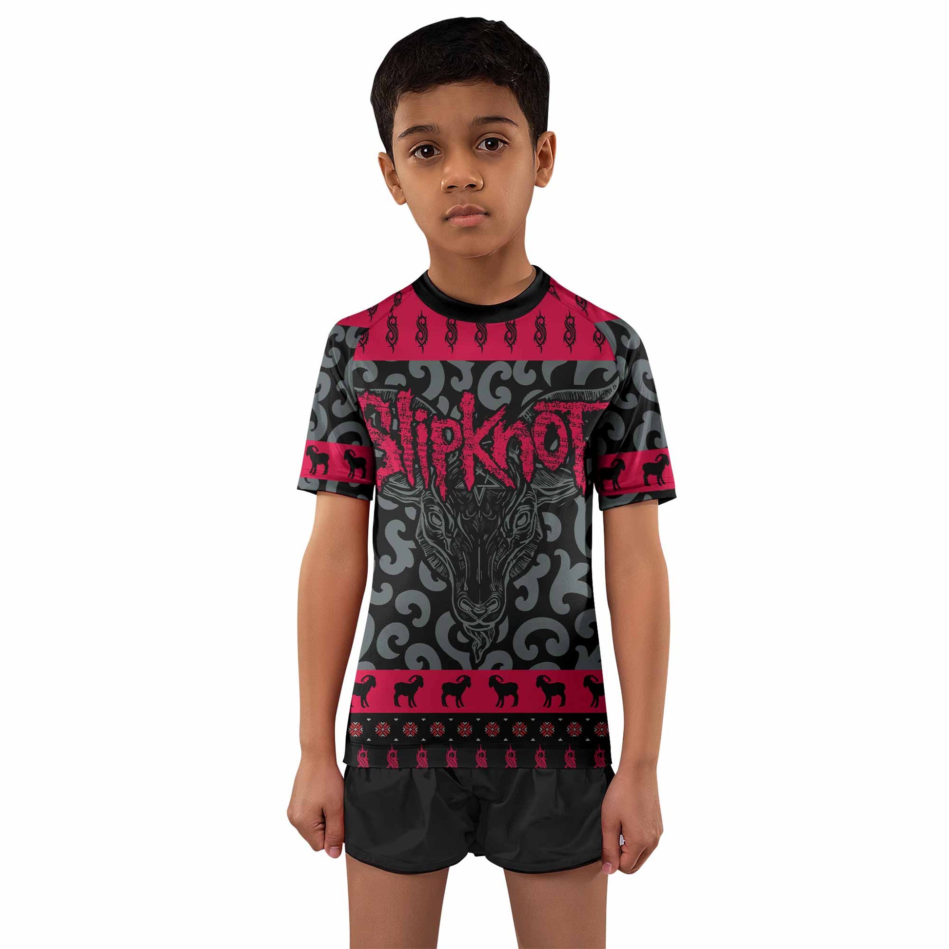 Slipknot Maggots Kids Rash Guard