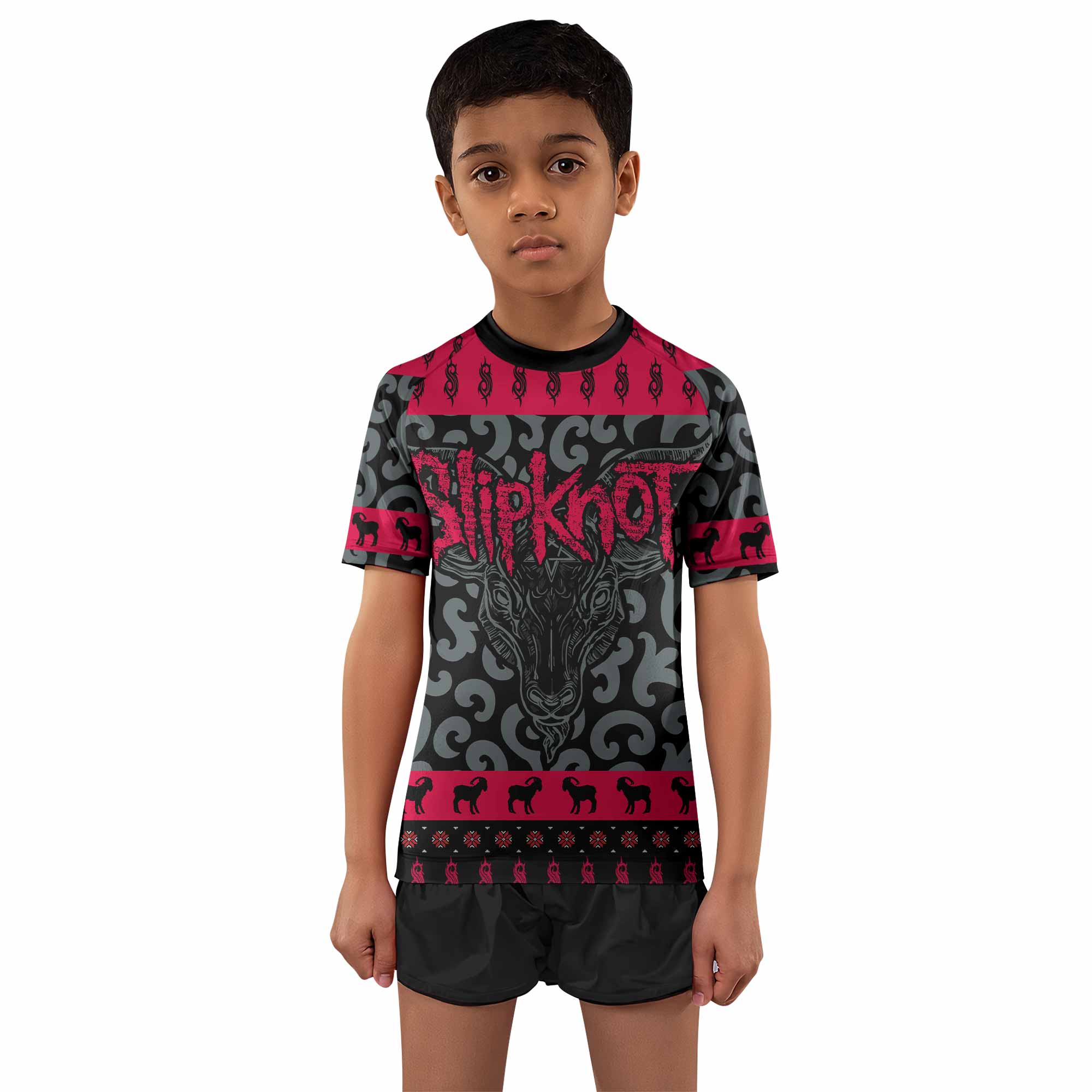 Slipknot Maggots Kids Rash Guard