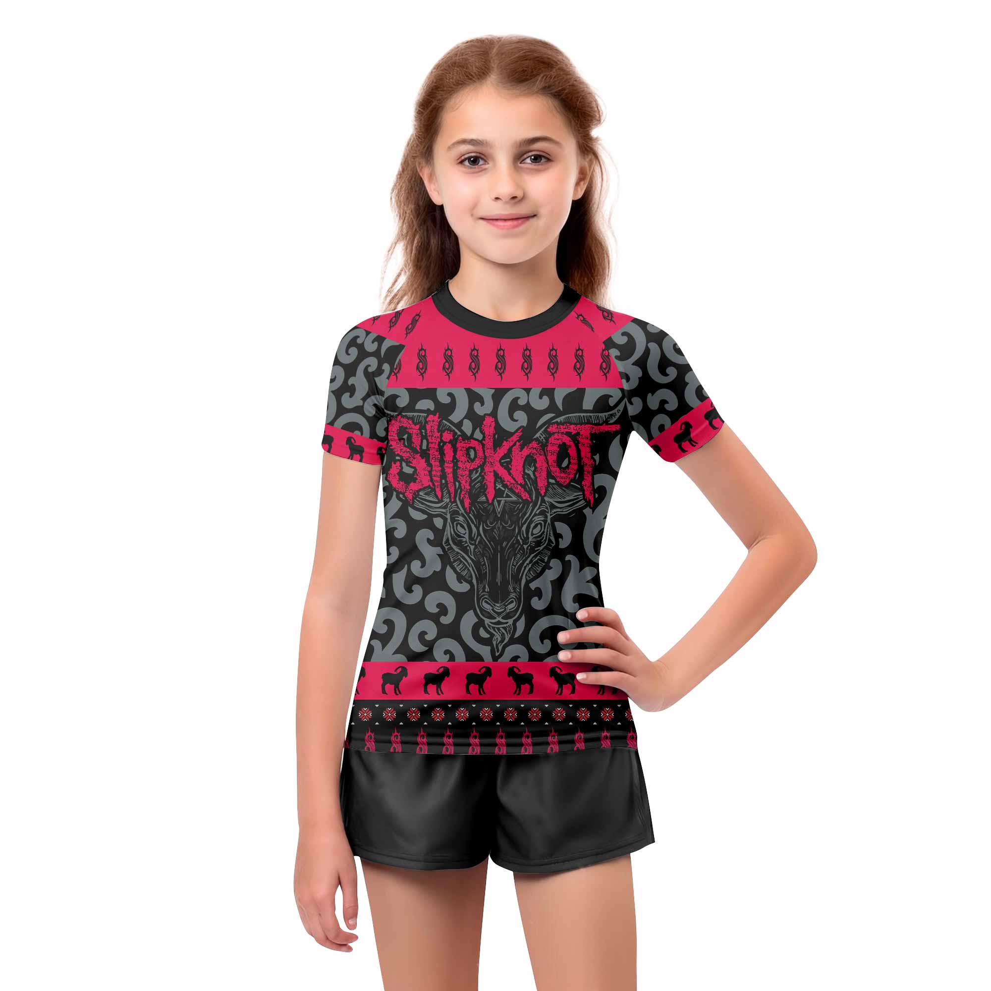 Slipknot Maggots Kids Rash Guard