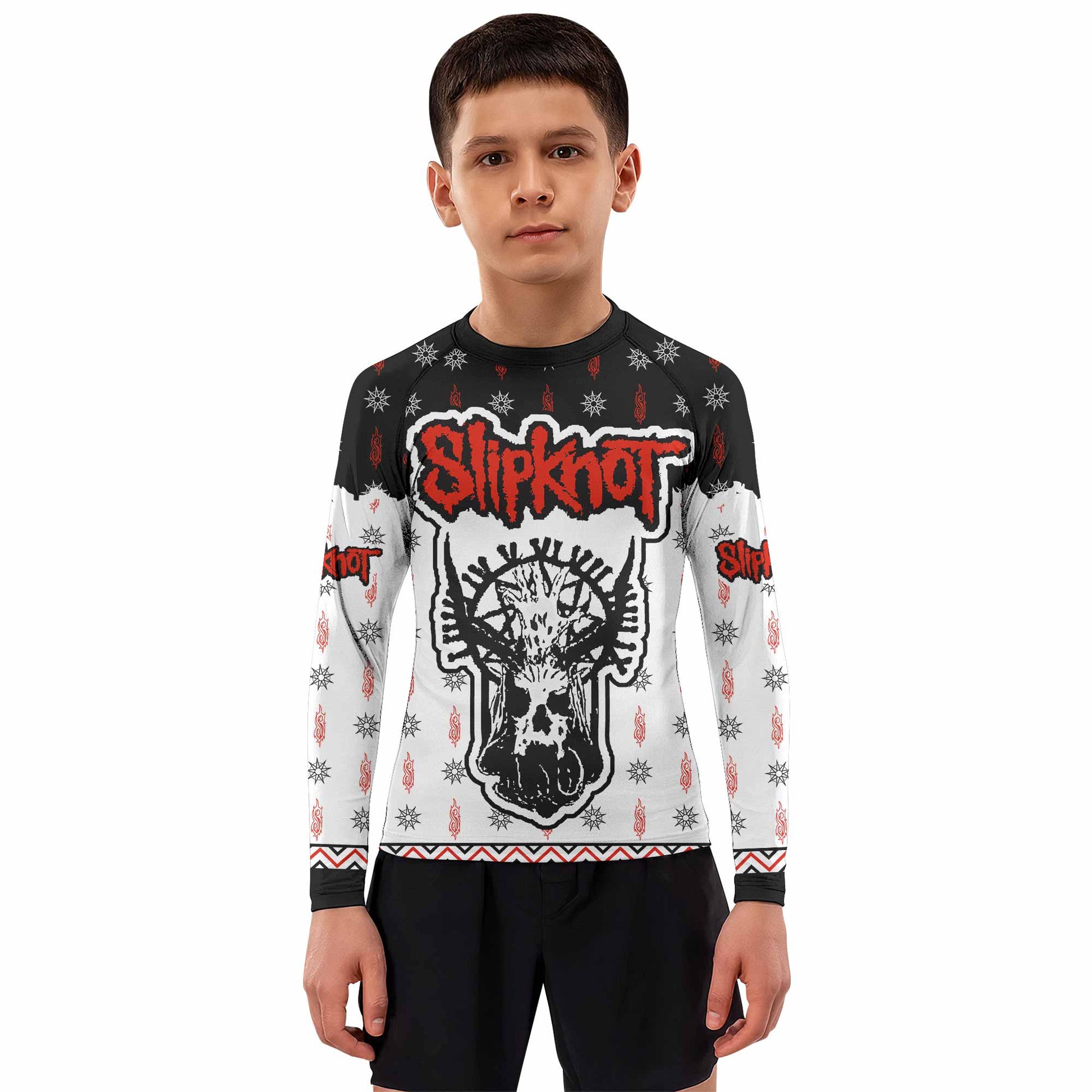 Slipknot Infernal Goat Kids Rash Guard