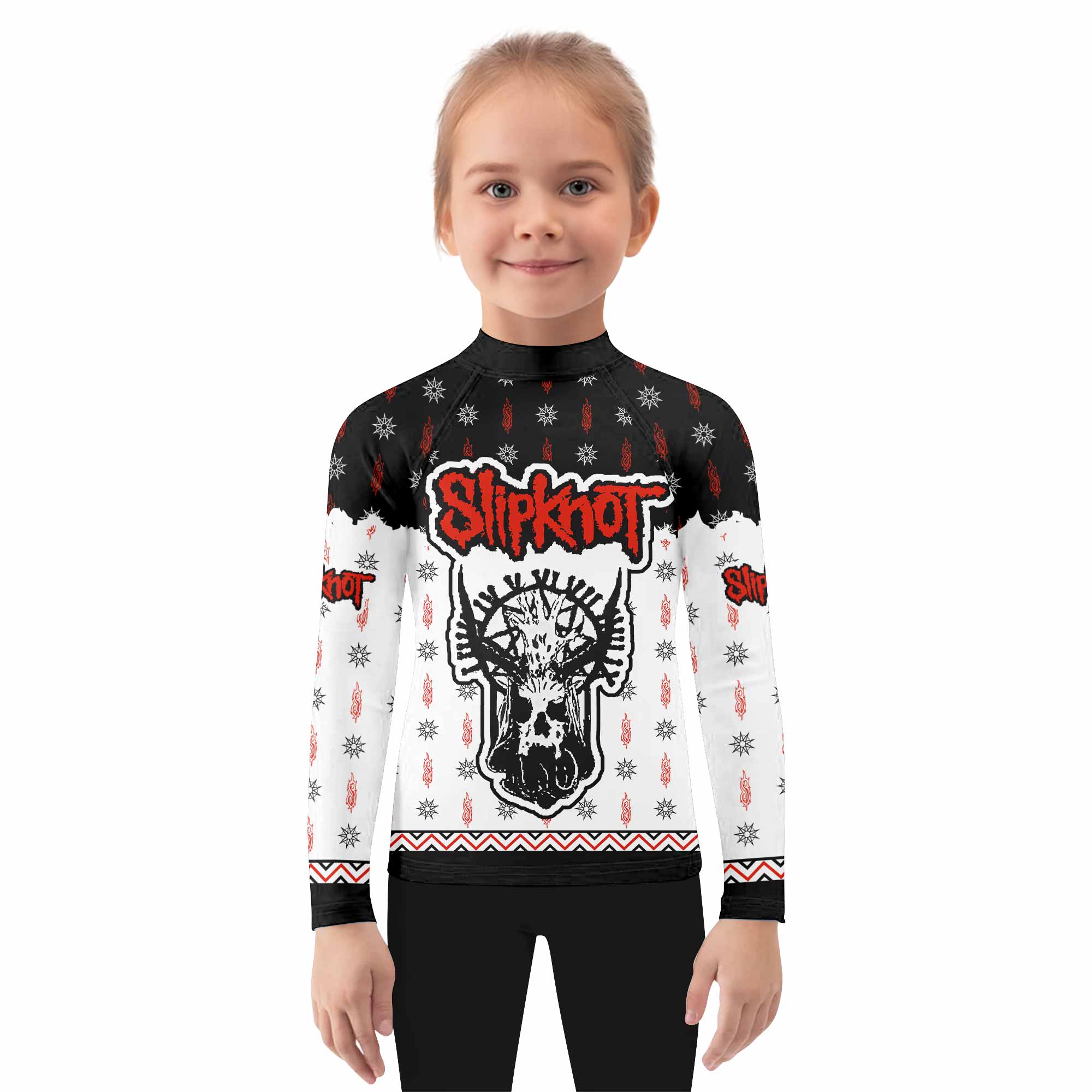Slipknot Infernal Goat Kids Rash Guard
