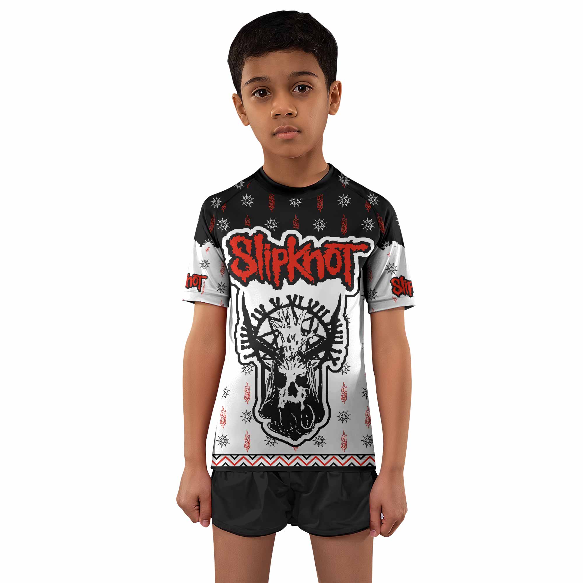 Slipknot Infernal Goat Kids Rash Guard