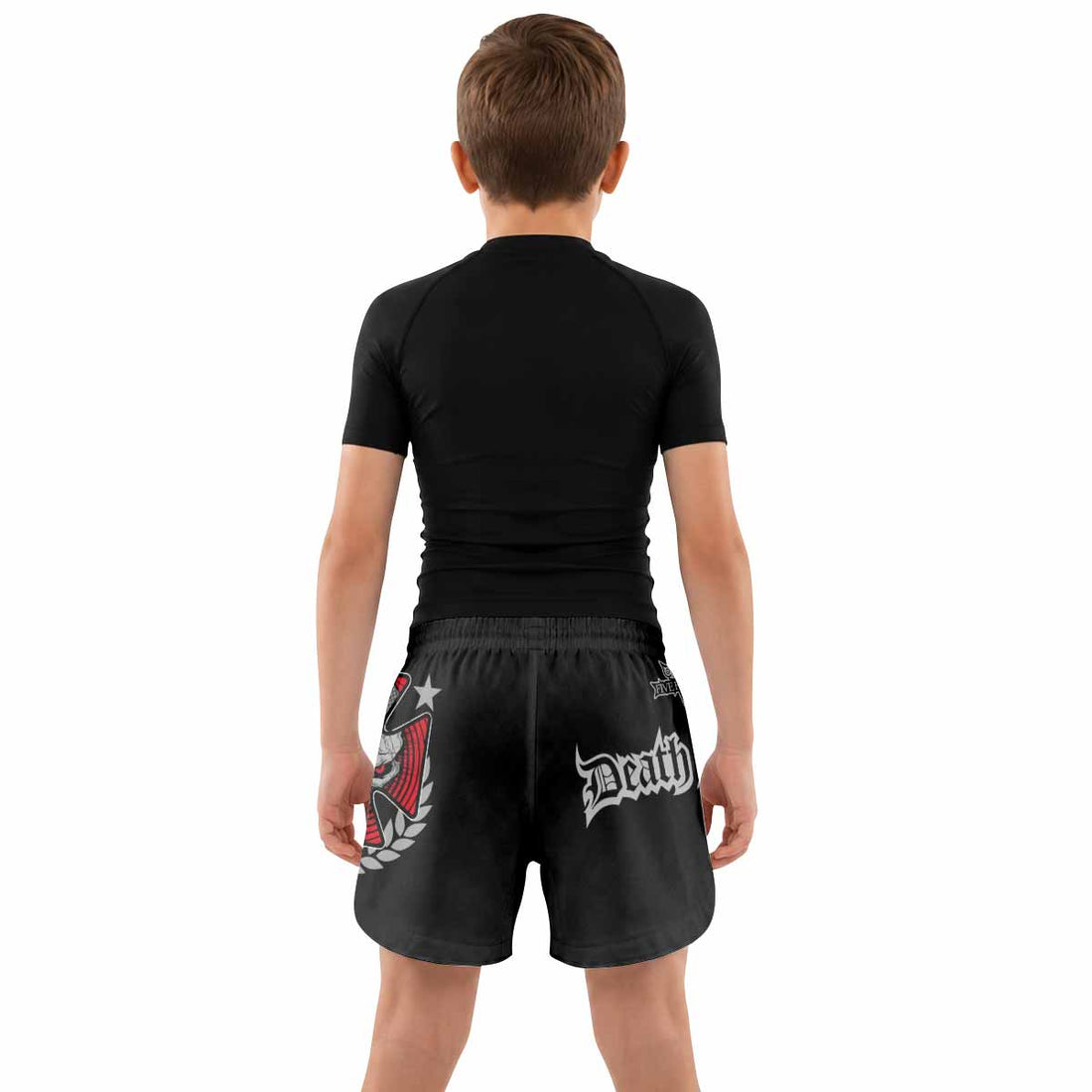 Death Punch Kids Grappling Shorts - lifestyle
