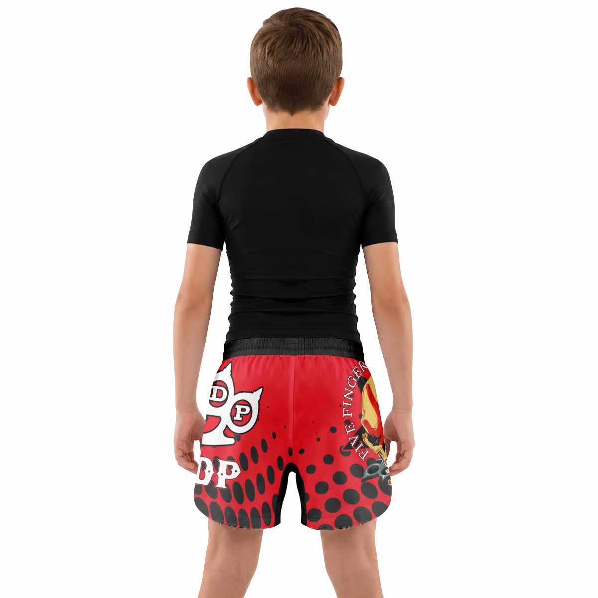 Five Finger Death Punch 5FDP Kids Grappling Shorts - lifestyle