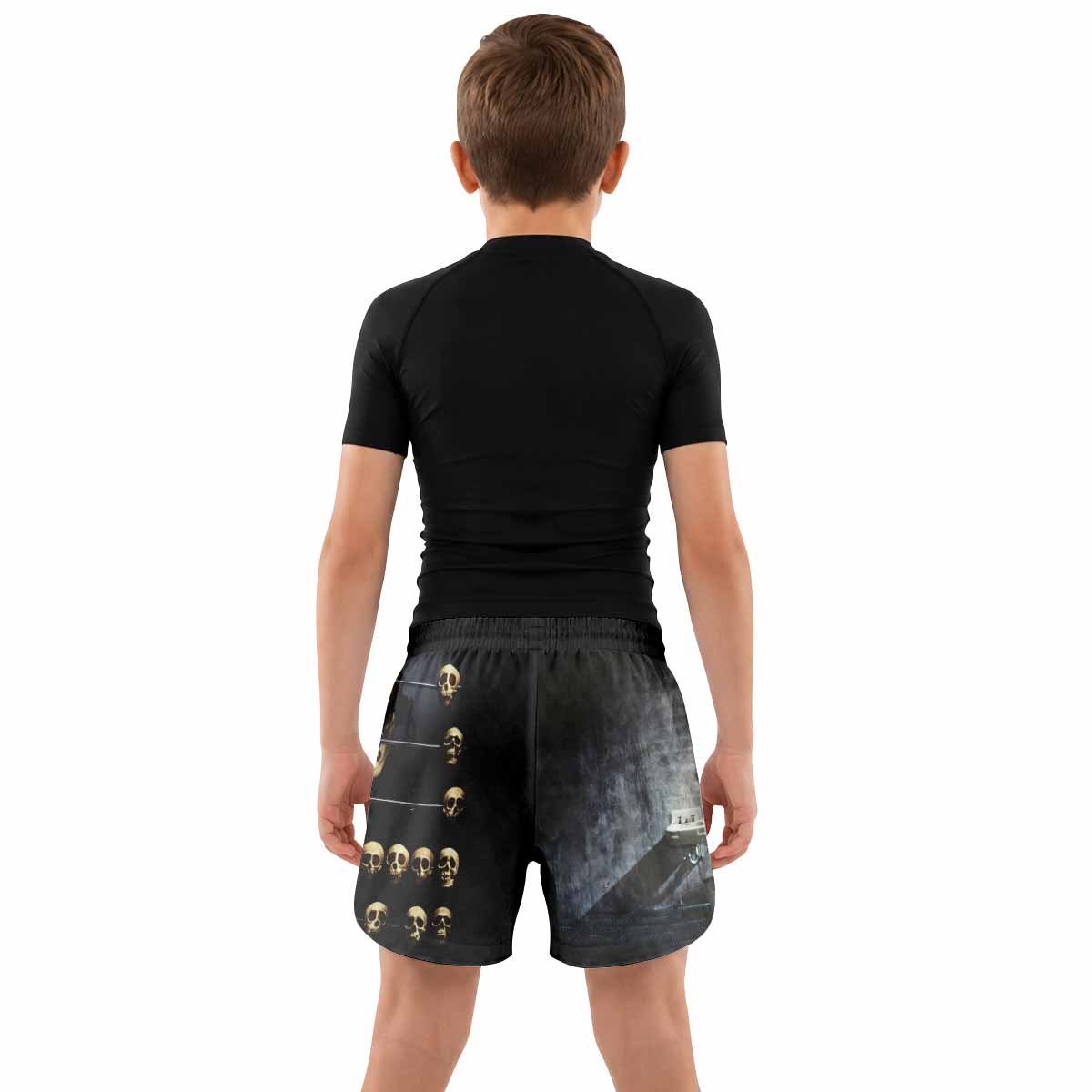Megadeth Prison of Flesh Kids Grappling Shorts - lifestyle