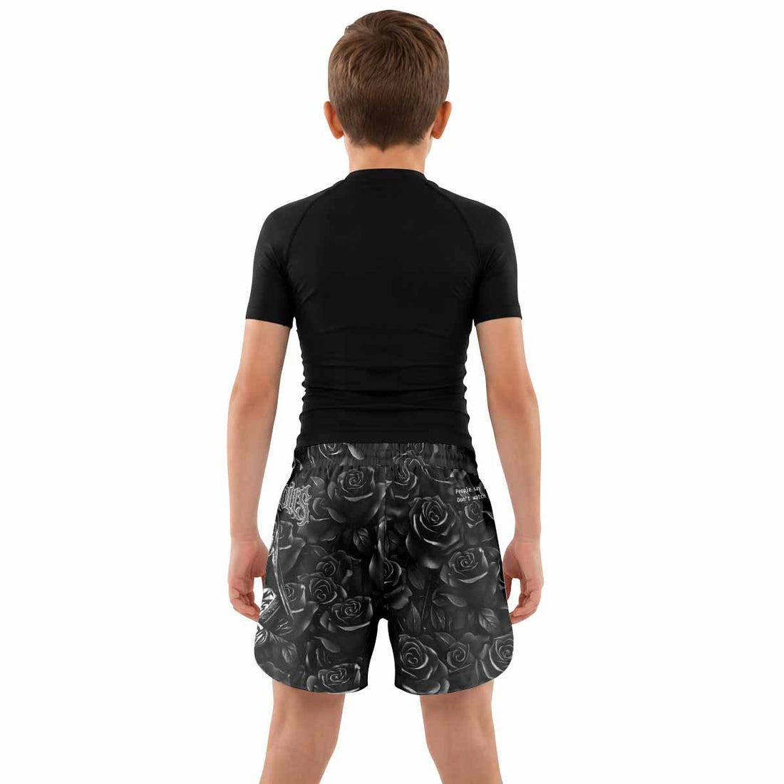 Pray for the Rave Kids Grappling Shorts - lifestyle