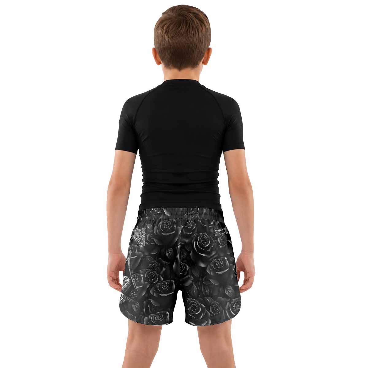 Pray for the Rave Kids Grappling Shorts - lifestyle