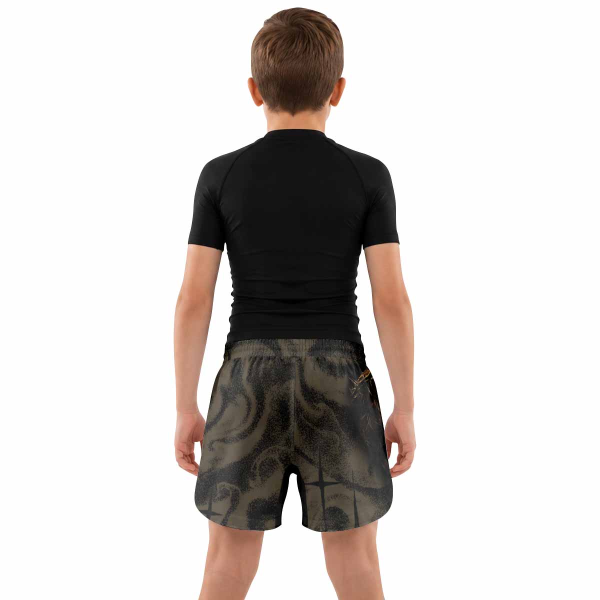 Live for Him Kids Grappling Shorts - lifestyle