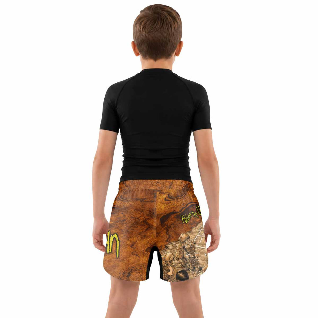 Follow the Leader Korn Kids Grappling Shorts - lifestyle