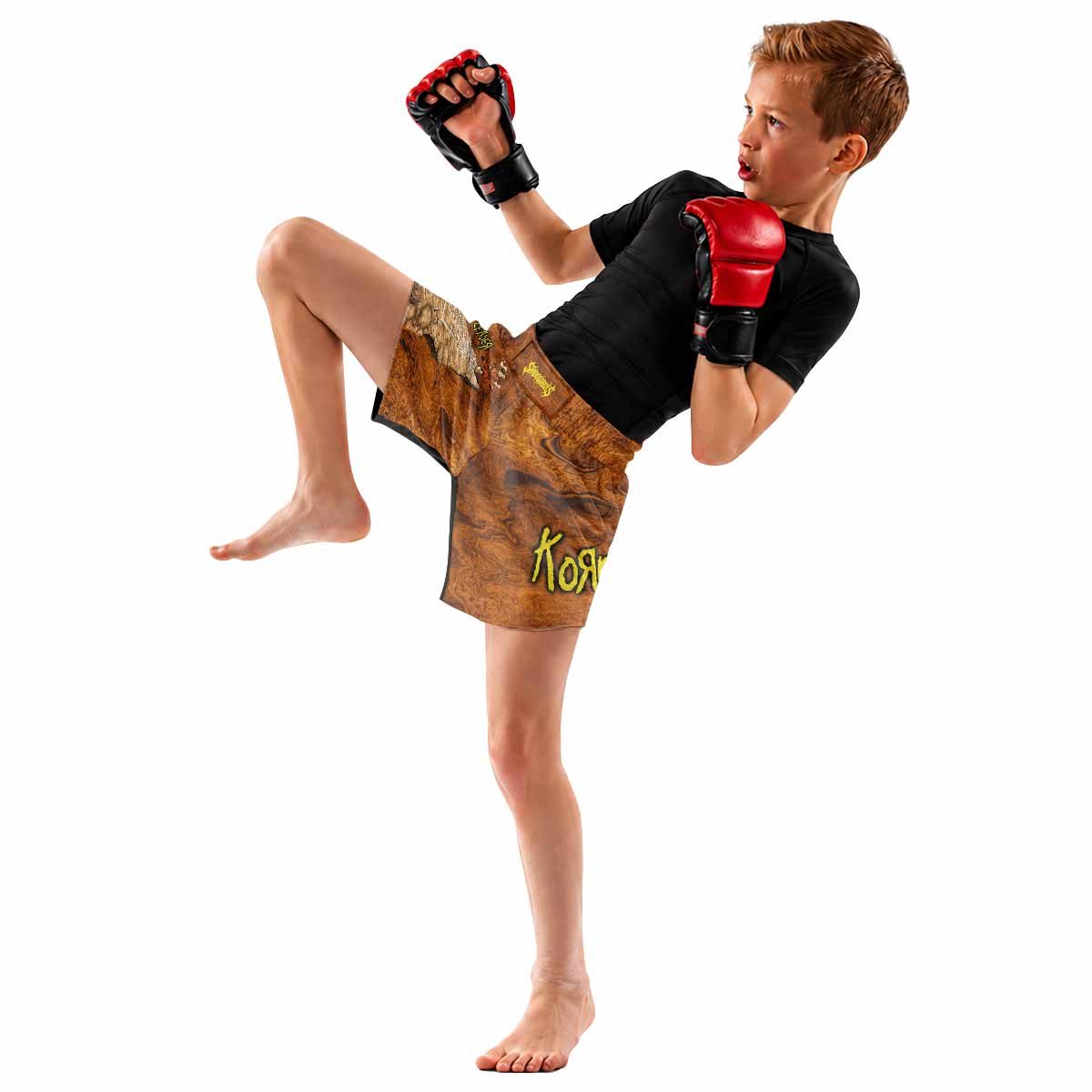 Follow the Leader Korn Kids Grappling Shorts - lifestyle