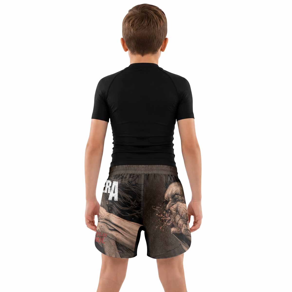 Pantera Vulgar Display Of Control Kids Grappling Shorts - lifestyle