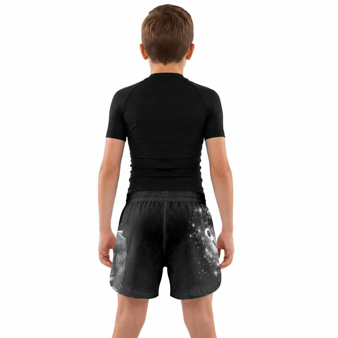 Gervonta Tank Davis Flip Kids Grappling Shorts - lifestyle