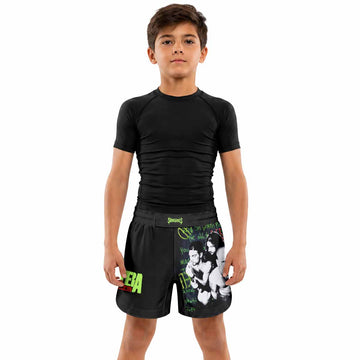 Pantera Cowboys From Hell Kids Grappling Shorts - lifestyle