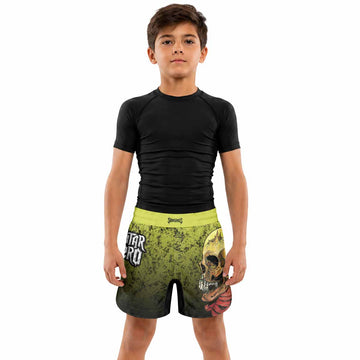 Guitar Hero Skull Kids Grappling Shorts - lifestyle