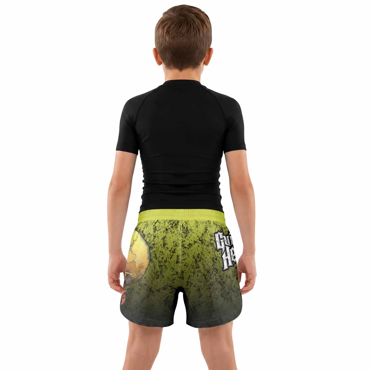 Guitar Hero Skull Kids Grappling Shorts - lifestyle