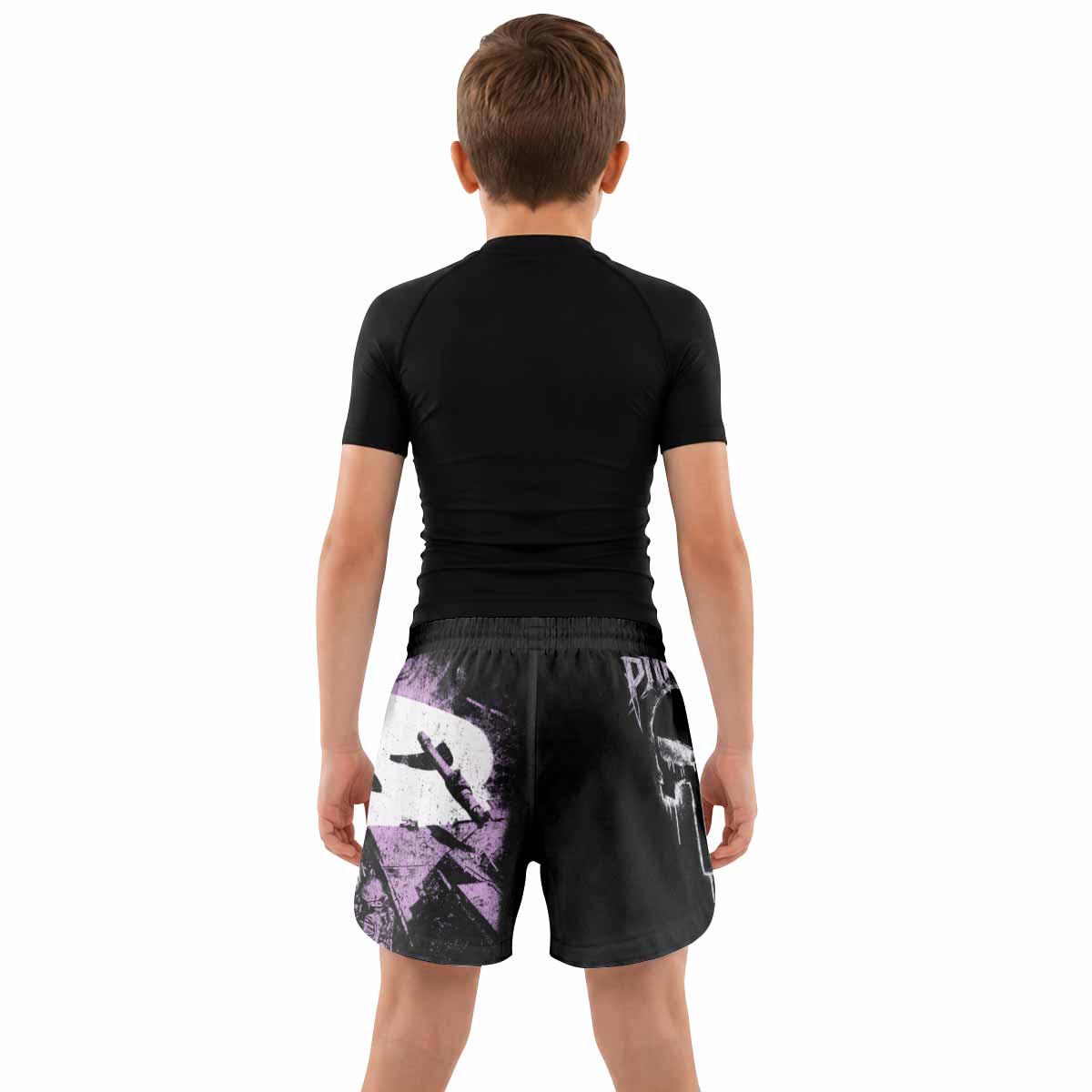 Punisher Final Verdict Kids Grappling Shorts - lifestyle