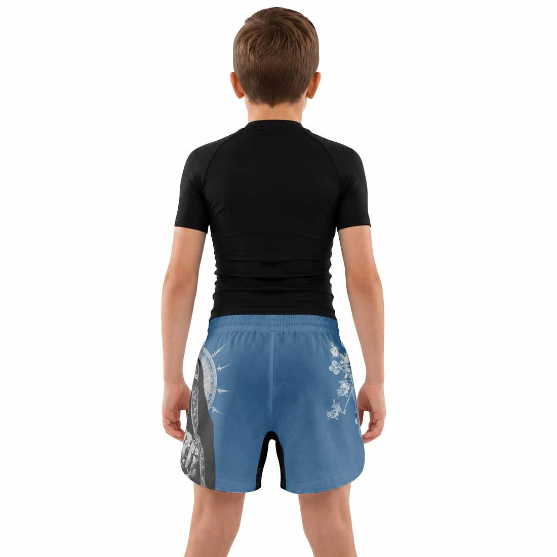 Our Lady of Sorrows Kids Grappling Shorts - lifestyle