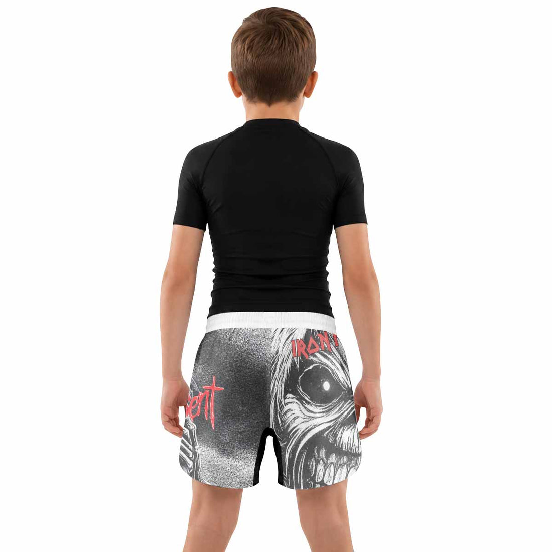 Iron Maiden Killers Kids Grappling Shorts - lifestyle