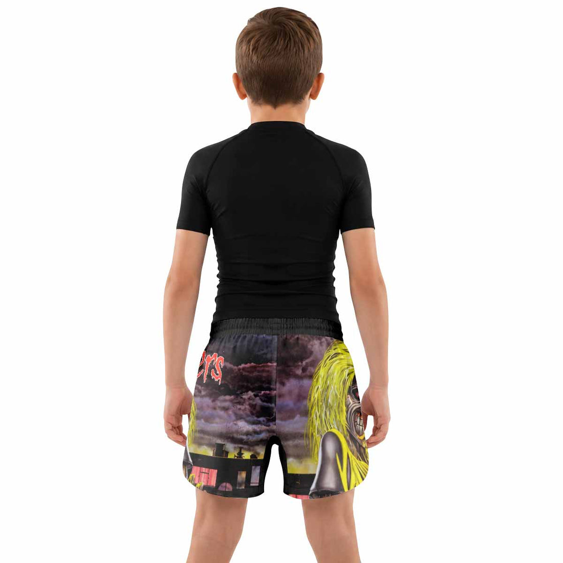 Killers Iron Maiden Kids Grappling Shorts - lifestyle