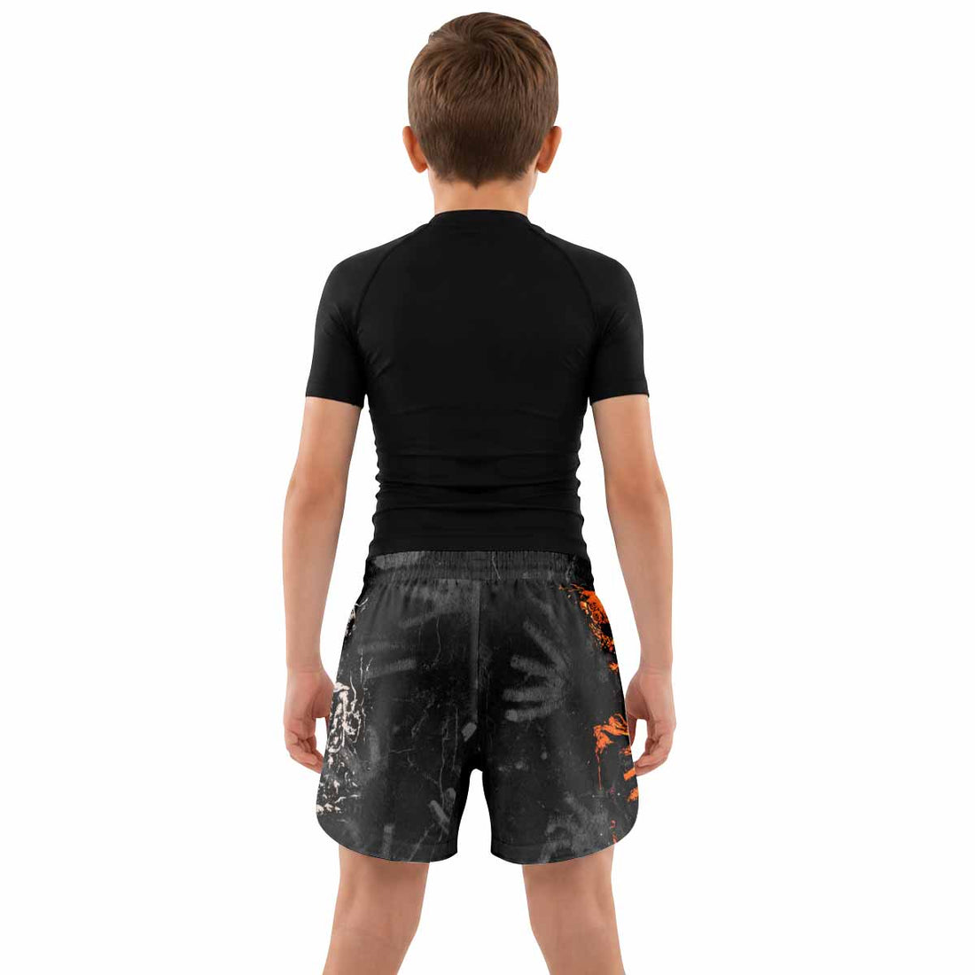 Sepultura Beneath the Remains Kids Grappling Shorts - lifestyle