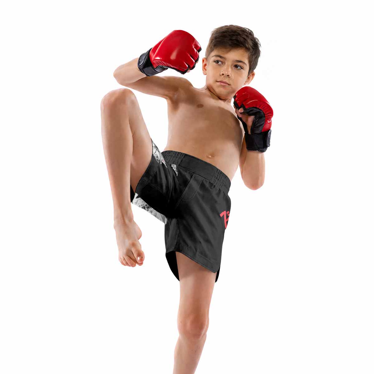 Berserk Guts Berserker Armor Kids Grappling Shorts - lifestyle