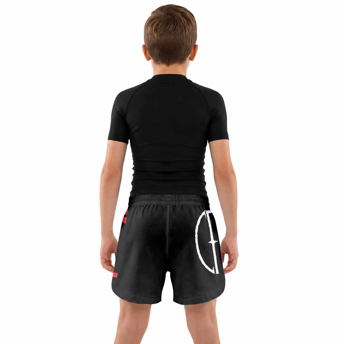 Pantera Cowboys From Hell Logo Kids Grappling Shorts - lifestyle