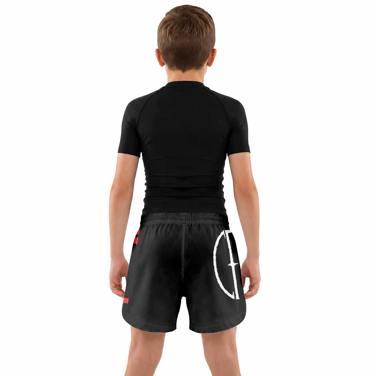 Pantera Cowboys From Hell Logo Kids Grappling Shorts - lifestyle