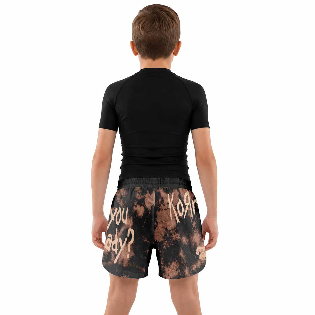 Korn Are You Ready Kids Grappling Shorts - lifestyle