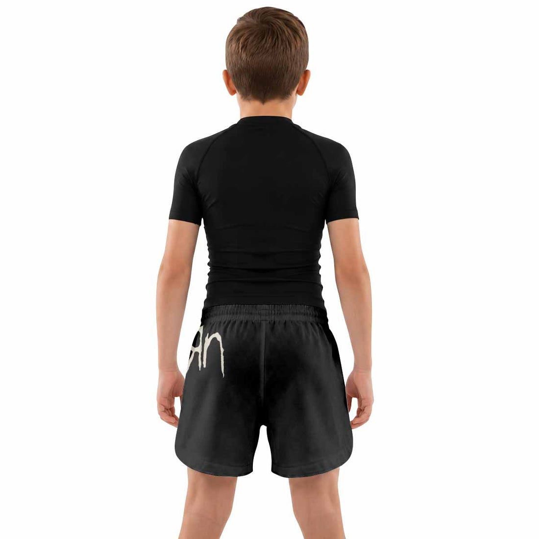 Korn Gothic Spine Kids Grappling Shorts - lifestyle