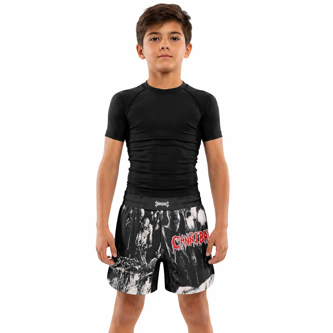 Cannibal Corpse Horror Kids Grappling Shorts - lifestyle