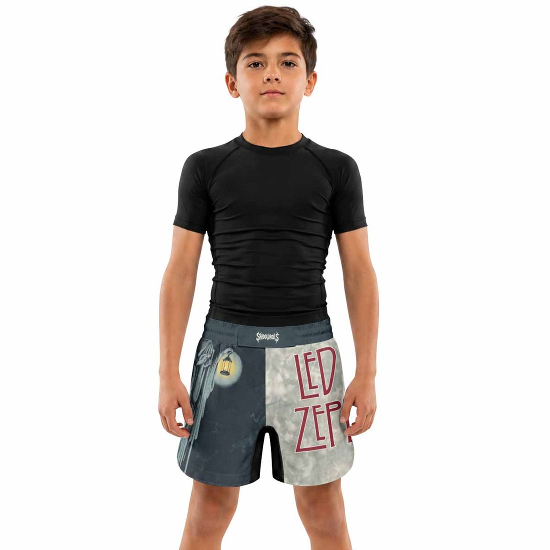 Led Zeppelin The Hermit Kids Grappling Shorts - lifestyle