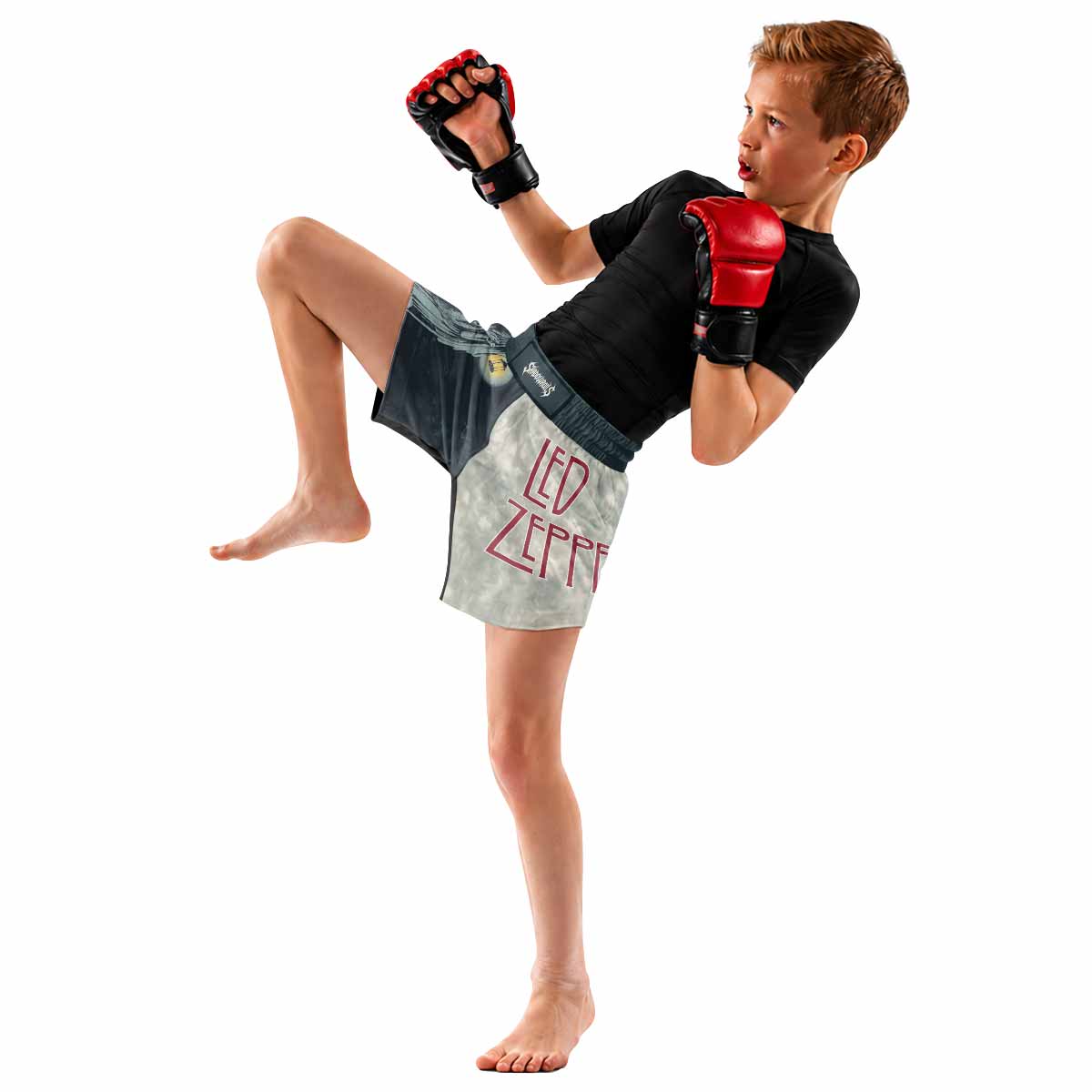 Led Zeppelin The Hermit Kids Grappling Shorts - lifestyle