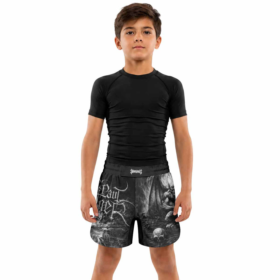 Jean Paul Gaultier Satan Kids Grappling Shorts - lifestyle
