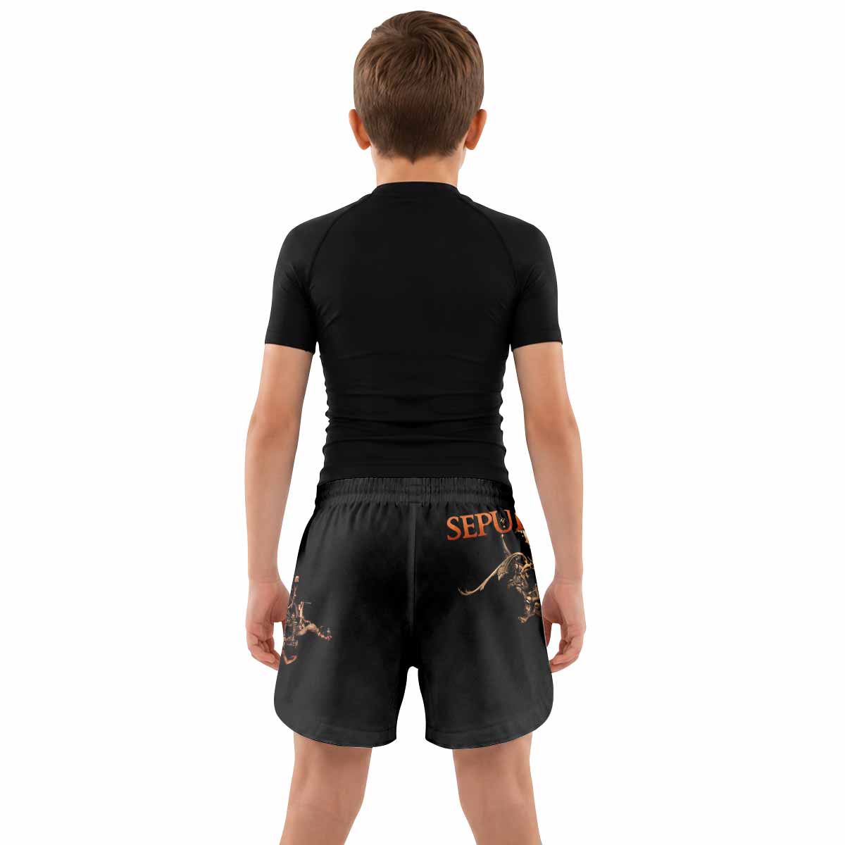 Sepultura A-Lex Kids Grappling Shorts - lifestyle