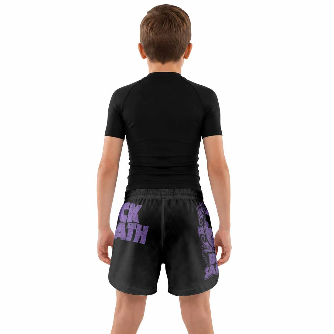 Black Sabbath Lord of This World Kids Grappling Shorts - lifestyle