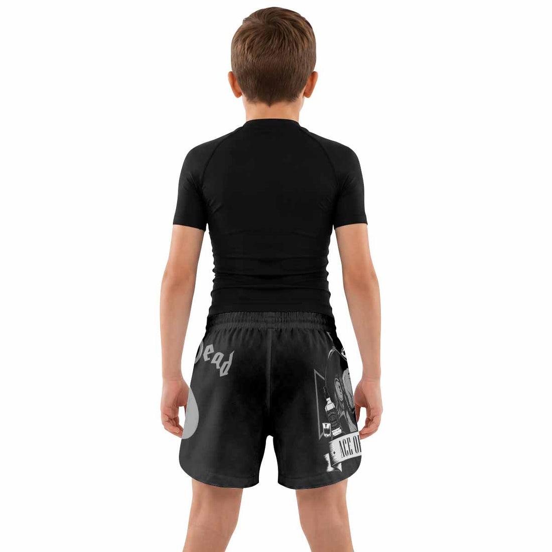 Motörhead Ace of Spades Kids Grappling Shorts - lifestyle