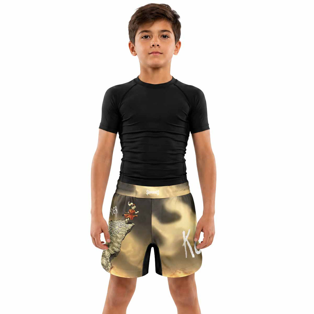 Korn Follow the Leader Kids Grappling Shorts - lifestyle