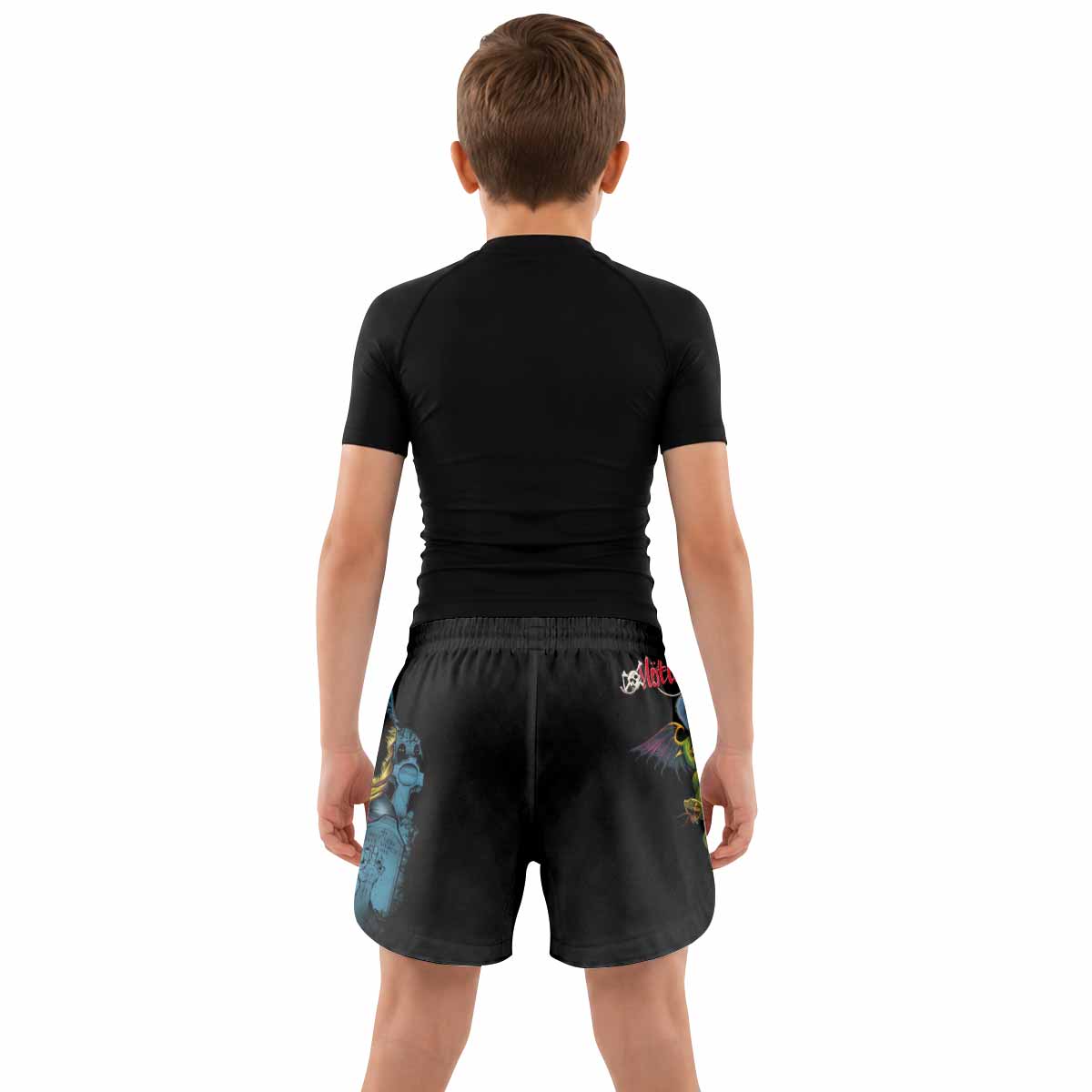Mötley Crüe Dr. Feelgood Kids Grappling Shorts - lifestyle