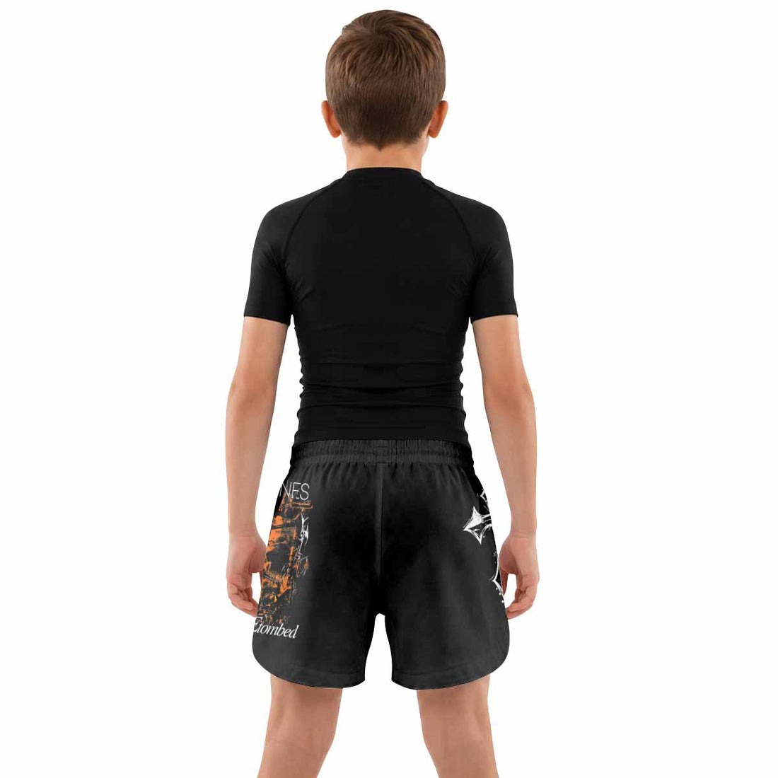 Deftones Etombed Kids Grappling Shorts - lifestyle