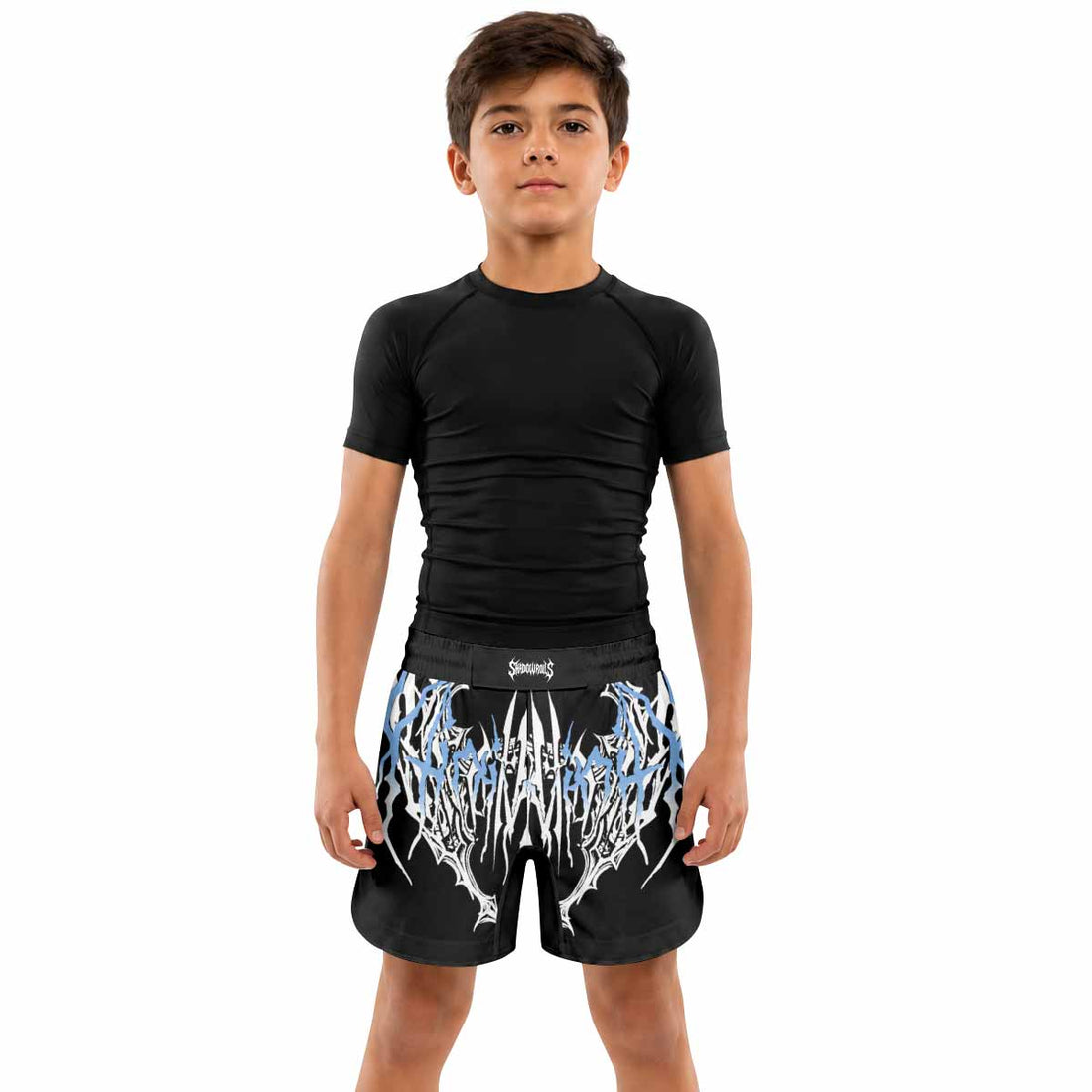 Abyssal Dominion Kids Grappling Shorts - lifestyle