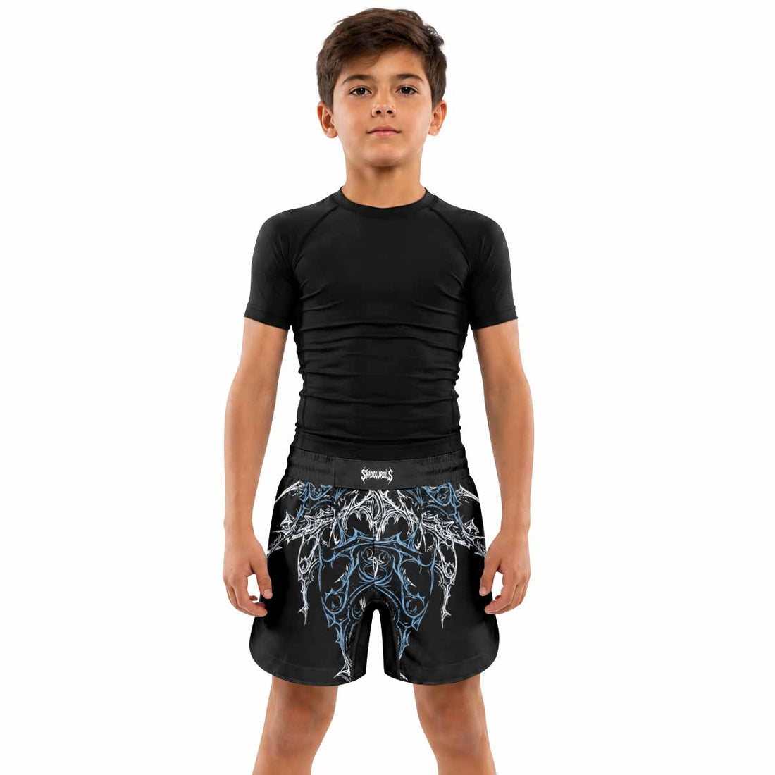 Hellborn Dominion Kids Grappling Shorts - lifestyle