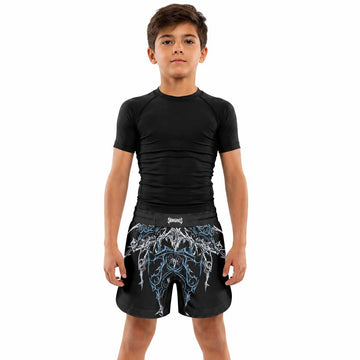 Hellborn Dominion Kids Grappling Shorts - lifestyle