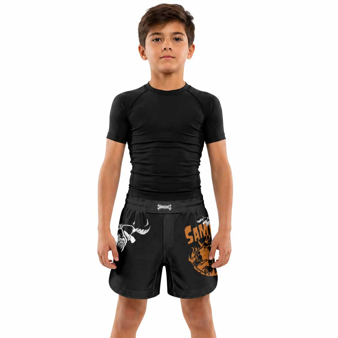 Samhain Horror Punk Kids Grappling Shorts - lifestyle