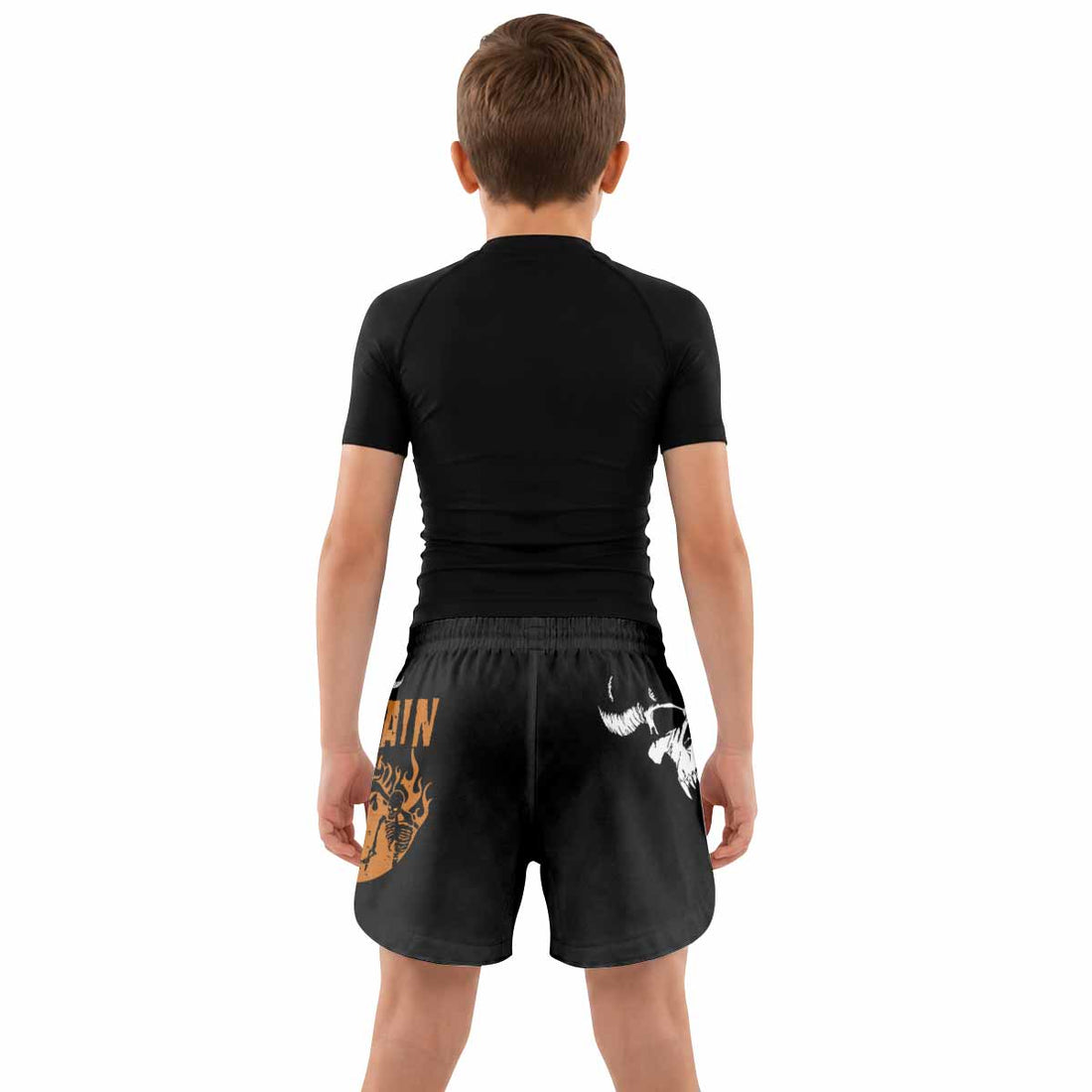 Samhain Horror Punk Kids Grappling Shorts - lifestyle