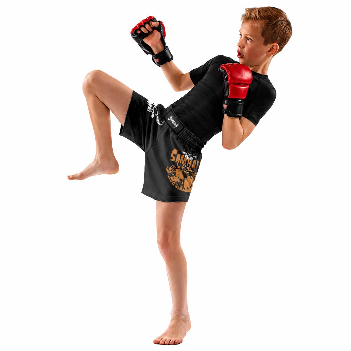Samhain Horror Punk Kids Grappling Shorts - lifestyle