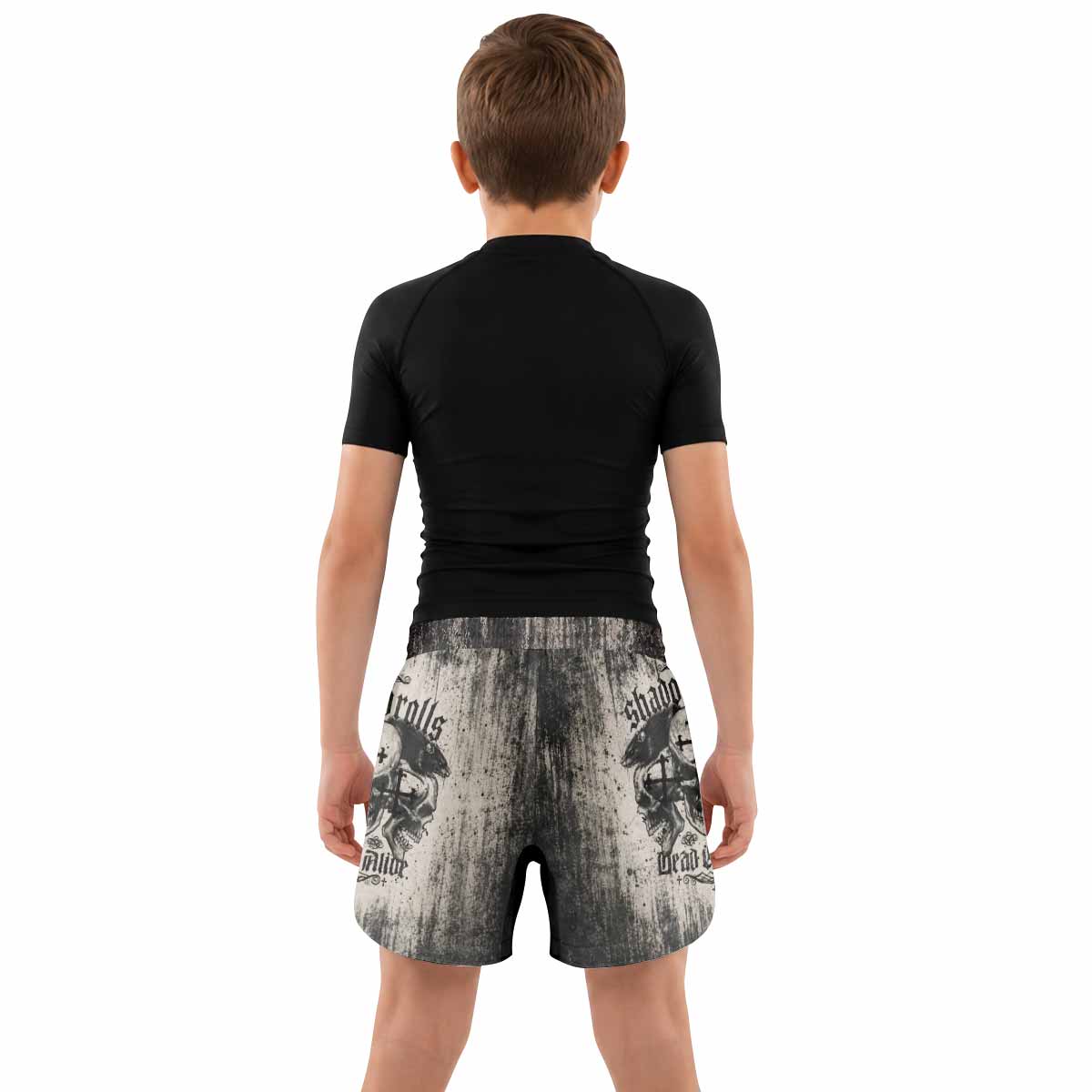 Shadowrolls Dead Or Alive Kids Grappling Shorts - lifestyle