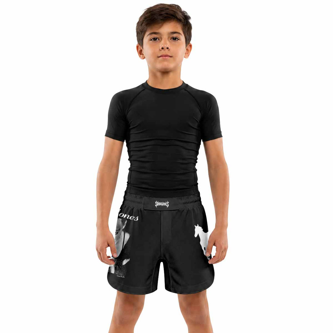 Deftones Around the Fur Kids Grappling Shorts - lifestyle